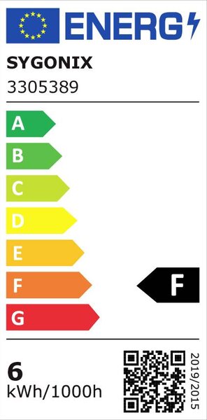 Sygonix LED-es beépíthető lámpa 3 részes készlet EEK: F (A - G) LED 5.5 W Fehér (SY-6610778)