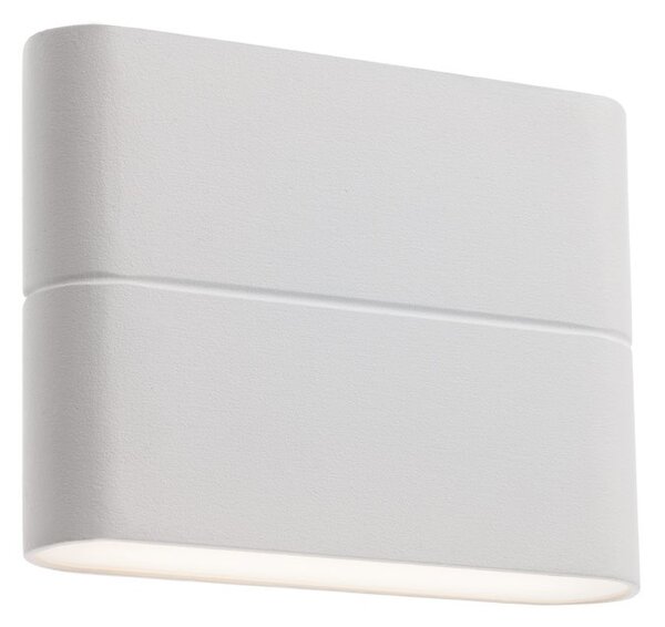 Pocket kültéri LED fali lámpa, matt fehér 10214