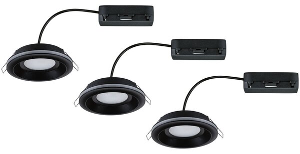 Paulmann 92252 Sormus LED-es beépíthető lámpa LED 4.8 W Fekete