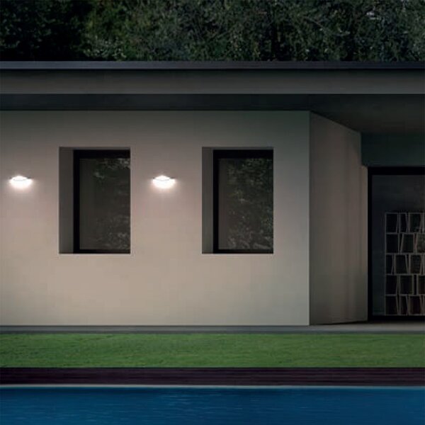 ROOF kültéri LED fali lámpa antracit IP54 8W/3000K