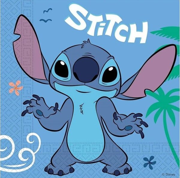 Procos Stitch: Szalvéta - 20 db-os (96796)