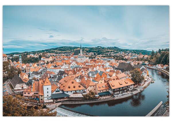 Kép - Cseh Krumlov (90x60 cm)