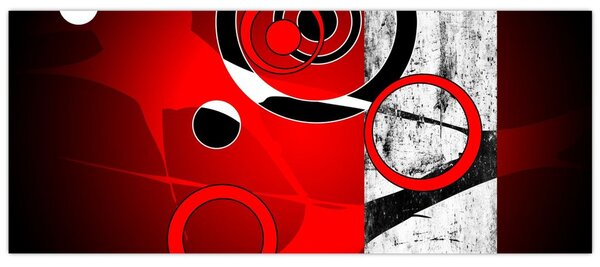 Az absztrakció képe (120x50 cm)