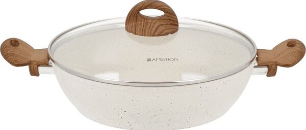 Ambition Nature Mély Serpenyő Fedővel 28 cm