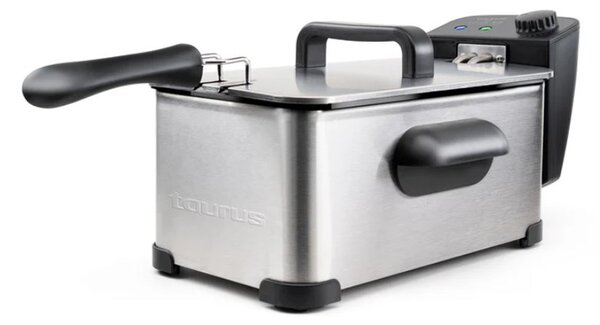 Taurus Fry Olajsütő 3.0L 2000 Watt - Ezüst