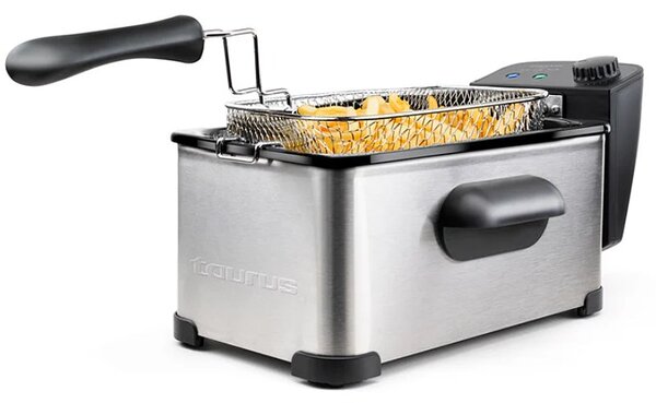 Taurus Fry Olajsütő 3.0L 2000 Watt - Ezüst