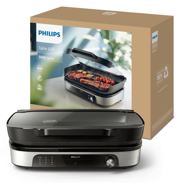 Philips 5000 HD6212/90 asztali grill