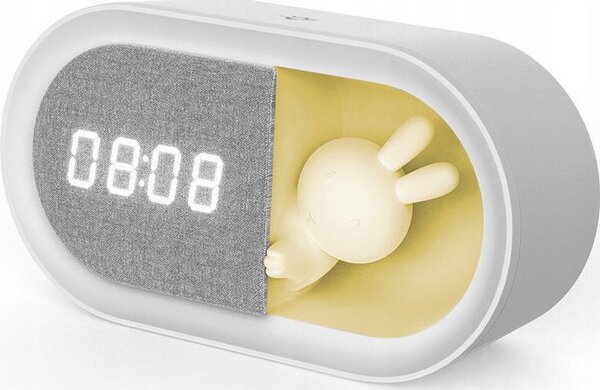 Forever Light FNL-05 Alarm clock with LED Bunny night light