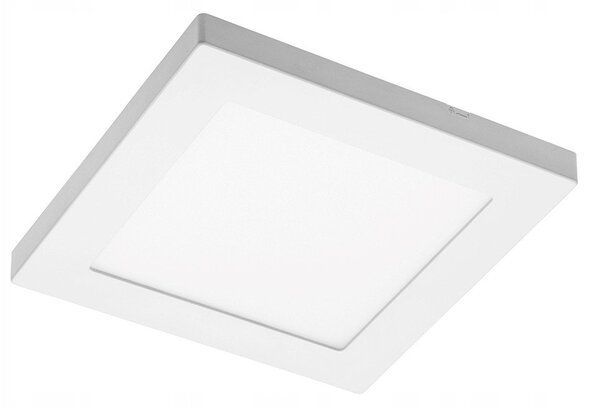 Recessed LED panel GTV MOZA, IP40, 12 W, 1000 lm, 4000 K, adjustable hole diameter, 18x18 cm