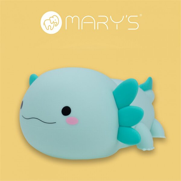 MARYS Éjszakai LED lámpa Axolotl kék akkumulátoros USB 25W 4000K MW61490