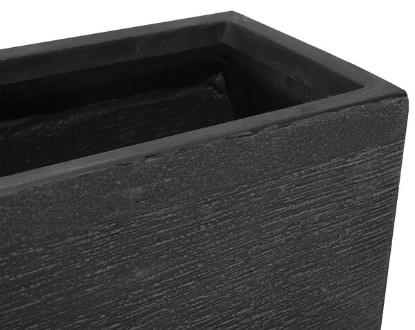 Virágcserép MYRA 80 cm Fekete