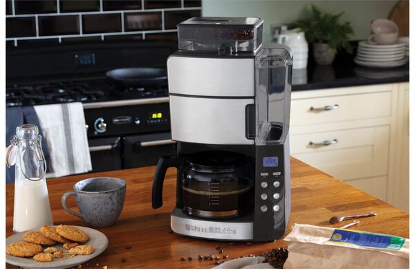 Russell Hobbs 25610-56 Grind&Brew darálós kávéfőző, üveg kiöntővel