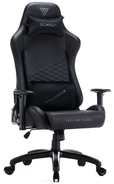 SENSE7 Spellcaster Senshi Edition XL Gamer Szék Fekete