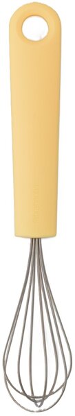 BRABANTIA Tasty+ Bake & Mix kis méretű habverő. akasztóval. r.m. acél fej. műanyag nyél. vaníliasárga - 120602