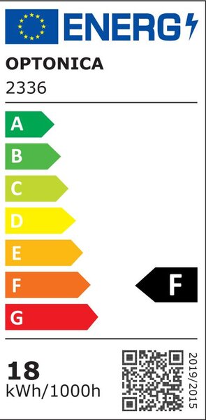 Optonica LED Panel 18W beépíthető 1620 Lm 2800K (DL2336)