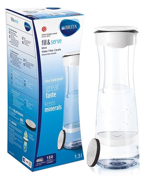 Brita Fill&Serve 1020115 vízszűrő kancsó, szürke (1,2 l)