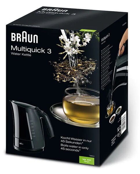 Braun MultiQuick 3 WK 300 1.7 L Vízforraló - Fekete