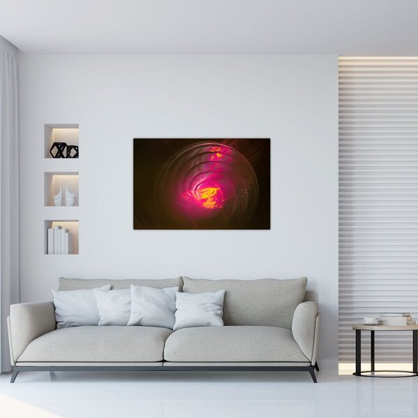 Kép - spirális absztrakció (90x60 cm)