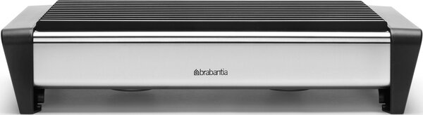 BRABANTIA Food Warmer ételmelegítő állvány. 2db teamécses égőtartóval. selyem matt acél test. r.m. acél rács - 477102