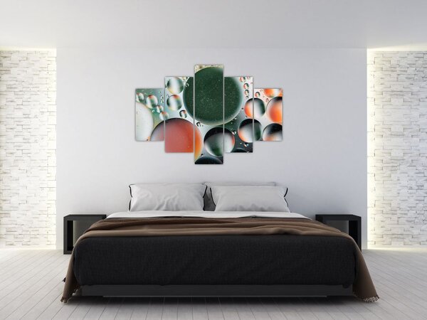 Absztrakt kép - buborékok (150x105 cm)
