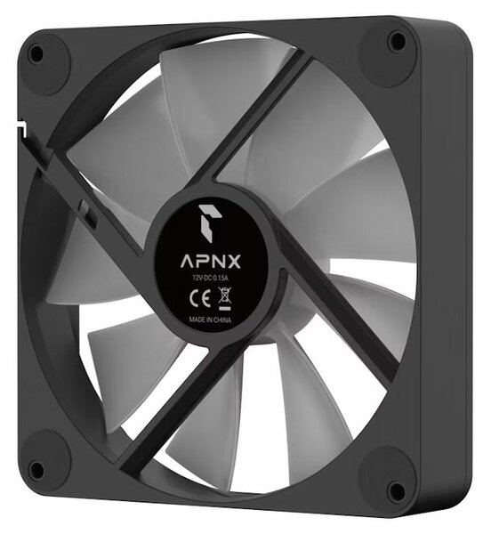 APNX FP1 140mm ARGB hűtő ventilátor fekete (4711099474424)