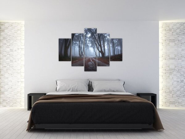 Kép - Egy esős napon (150x105 cm)