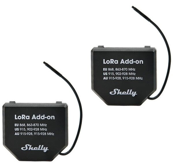 Shelly LoRa Add-on 2x Vezeték nélküli kapcsoló