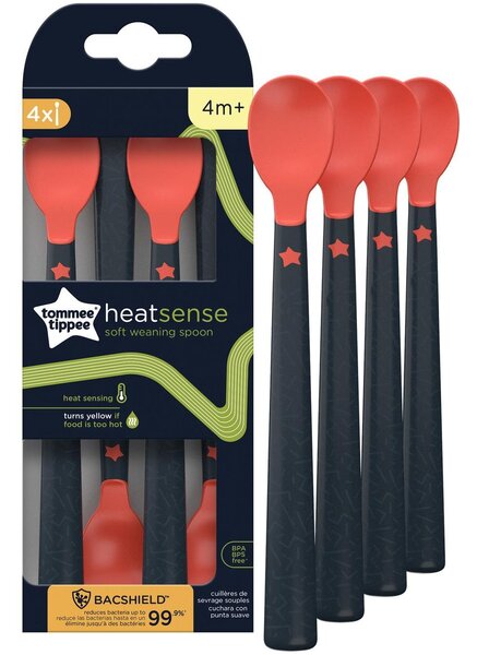 Tommee Tippee kanál hőérzékelővel 4m+, 4 db