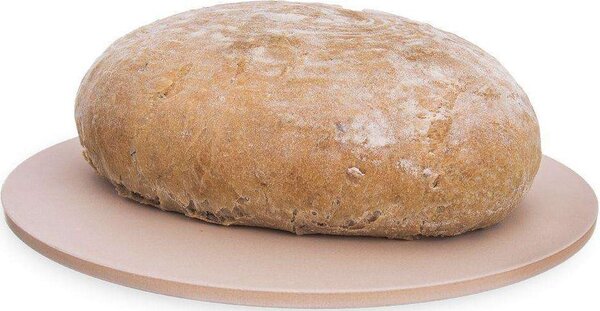 Pizzasütő kő tartóval