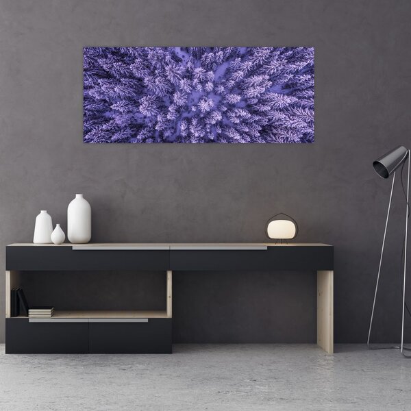 Havas fák képe (120x50 cm)