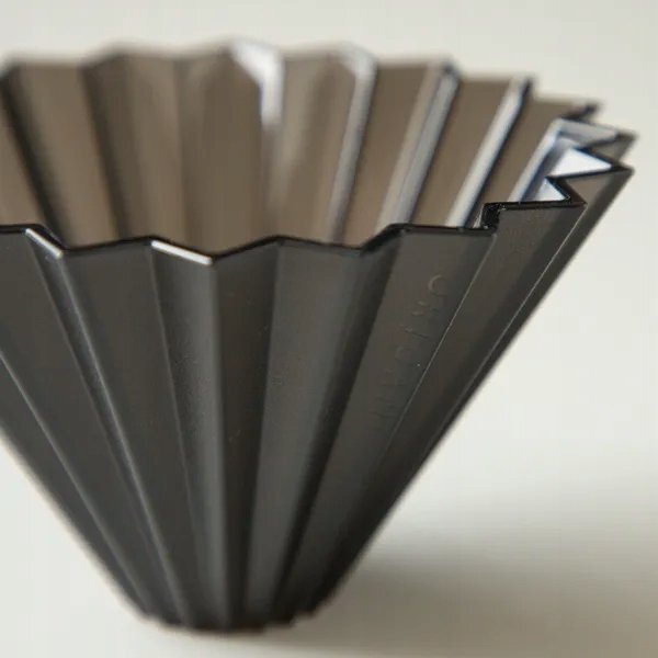 Origami Dripper AIR S, műanyag, matt fekete