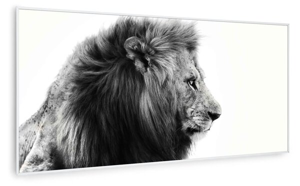 Klarstein Wonderwall Air Art Smart, infravörös hősugárzó, 60 x 120 cm, 700 W, oroszlán