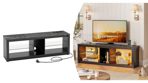 Timeless Tools TV állvány LED díszvilágítással (HOP1001771)