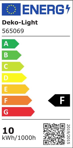 Deko Light COB 95 LED-es beépíthető lámpa EEK: F (A - G) LED Fixen beépített LED-es 10.0 W Fehér (565069)