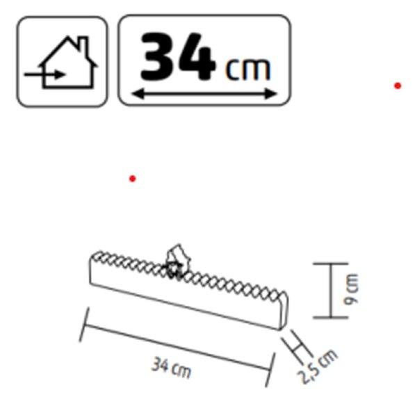 Home LED-es adventi naptár, 7db LED világítás, fa alapanyag, elemes tápellátás, beltéri kivitel (KLW25)