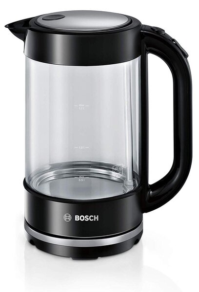 Bosch TWK70B03 1.7L Vízforraló - Fekete/Üveg