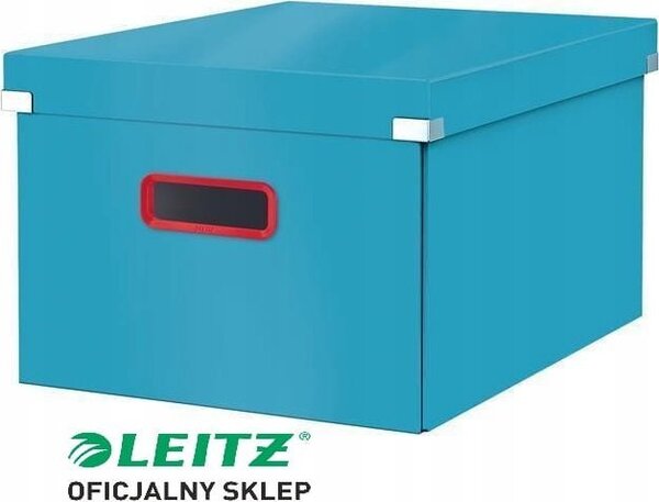 Leitz Click & Store Tárolódoboz Téglalap alakú Farostlemez, Polipropilén (PP) Kék