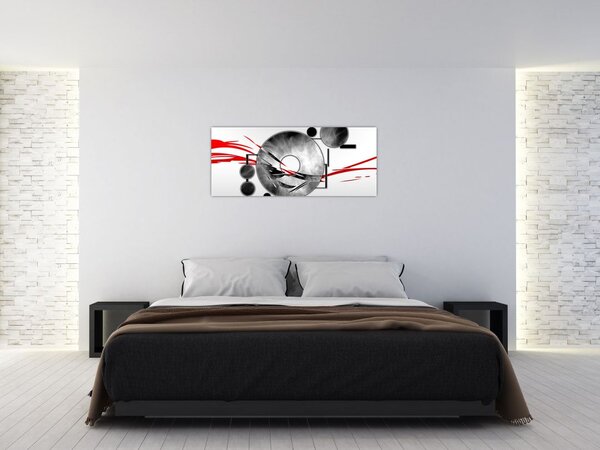 Absztrakt kép (120x50 cm)