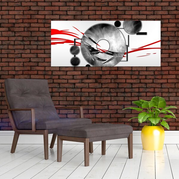 Absztrakt kép (120x50 cm)