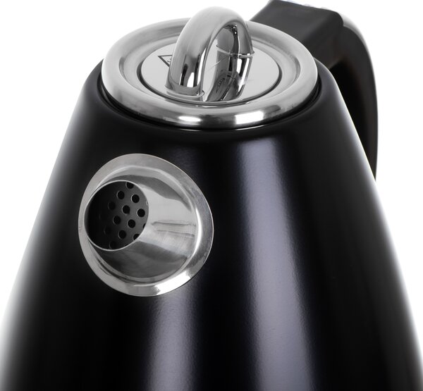 Adler AD 1343 1,5L Vízforraló Fekete Rozsdamentes Acél
