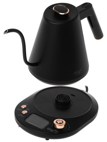 Adler AD 1349 Vízforraló 1.0L 1100 Watt - Fekete