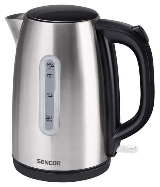 Sencor SWK 1720BK vízforraló 2200 W 1,7 l ezüst/fekete
