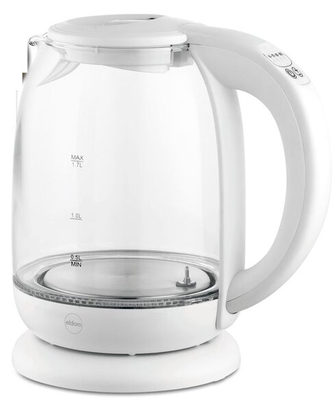 Eldom C510B Lumi 1.7 L elektromos vízforraló - Fehér