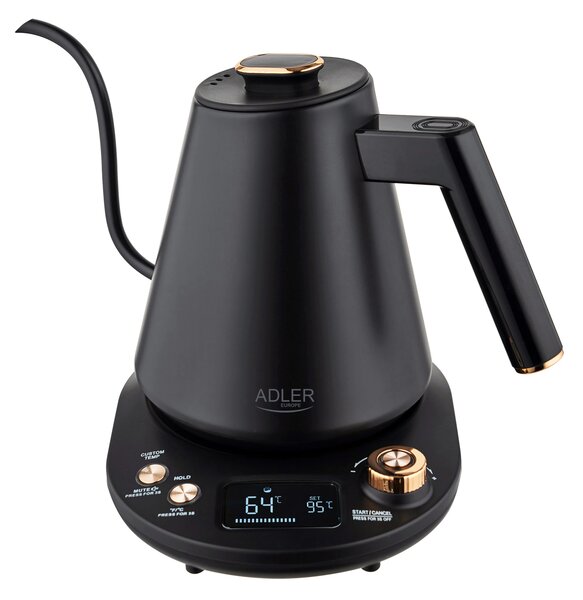 Adler AD 1349 Vízforraló 1.0L 1100 Watt - Fekete