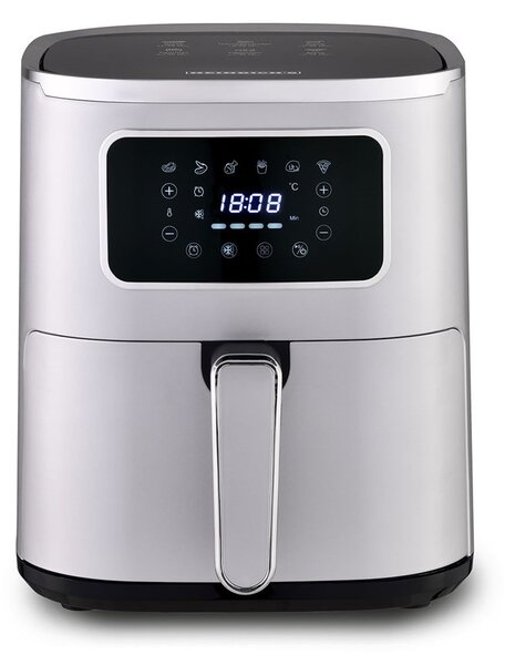 Heinrich's HFR 8216 Forrólevegős sütő 5L 1450W Ezüst