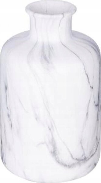 Suite 54" Jarrón De Mármol Blanco H18cm