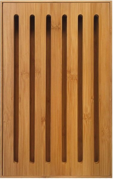 Kinghoff KH-1217 Bambusz Vágódeszka Morzsagyűjtővel 37 x 23 cm