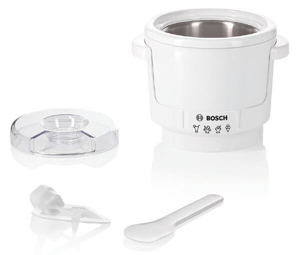 Bosch MUZ5EB2 fagylaltkészítő MUM5-höz fehér-átlátszó