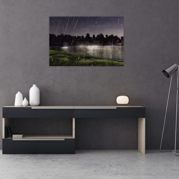 Kép - Esős este (90x60 cm)