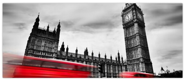 Kép - a Parlament londoni házai (120x50 cm)